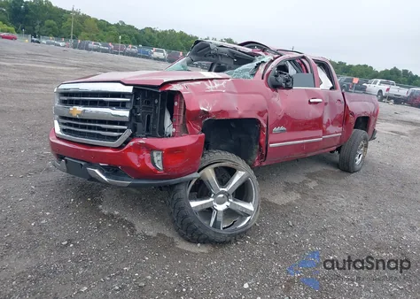 2018 Chevrolet Silverado 1500 High Country from USA, damaged, VIN 3GCUKTEJ0JG302884
